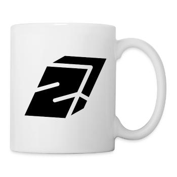 Lettre Z du résumé - Mug blanc - blanc - Droite