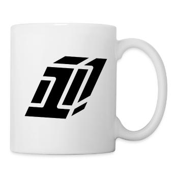 Abstract Nummer 1 | Erste - Tasse - Weiß - Rechts