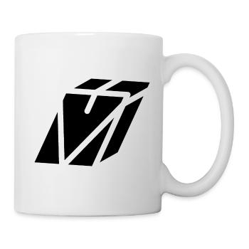 Lettre du résumé V - Mug blanc - blanc - Droite