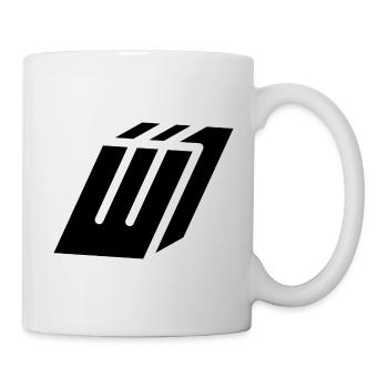 Abstract W letter - Mug - white - Right
