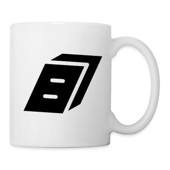 Abstract number 8 - Mug - white - Right