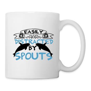 Conception d’observation des baleines pour les baleines - Mug blanc - blanc - Droite