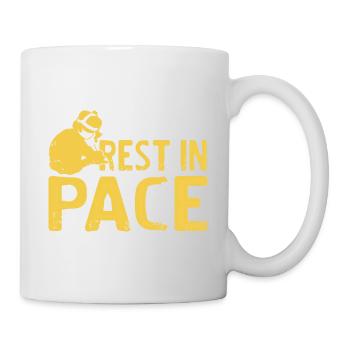 Rest In Pace Retro Funny Surgeon Doctor Designs - Mug blanc - blanc - Droite