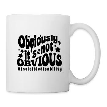 Invisible disability - Mug - white - Right