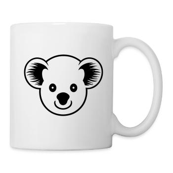 Koala - Tasse - Weiß - Rechts