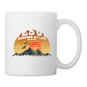 Jesus Changed My Life cuz Jesus is My Savior Not - Mug - white - Right