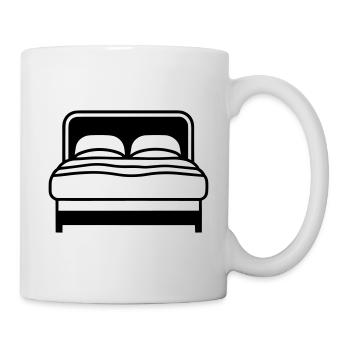 Bett - Tasse - Weiß - Rechts
