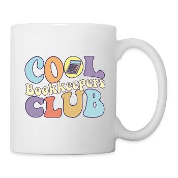 Cool Bookkeeper Club CPA Public certifié - Mug blanc - blanc - Droite