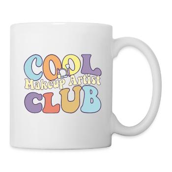 Cool Makeup Artist Club Cosmetologist Squad - Mug - white - Right