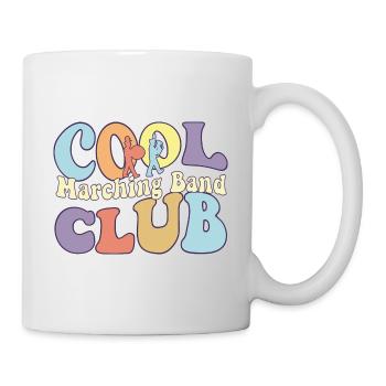 Chef d’escouade du tambour-major du club de fanfare cool - Mug blanc - blanc - Droite