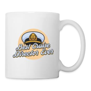 Best Cruise Director First Time Cruise Ship Trip - Mug - white - Right