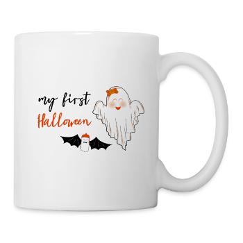 Mon premier Halloween | Doux fantôme pour Halloween - Mug blanc - blanc - Droite