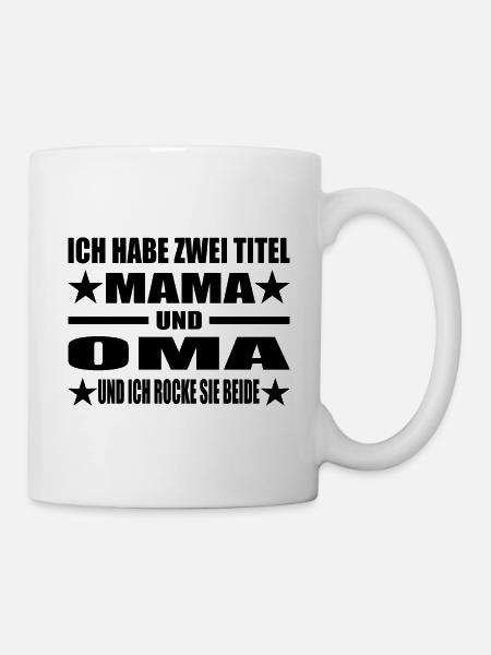Mama - Tasse - Weiß