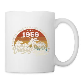 Vintage 1956 Birthday Retro 1956 - Mug - white - Right