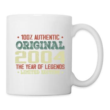 Légende Depuis 2004 Né en 2004 - 20e Anniversaire - Mug blanc - blanc - Droite