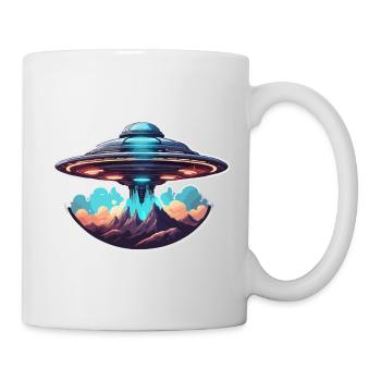 Alien / Spaceship / UFO / Area 51 / All / Mars - Mug - white - Right