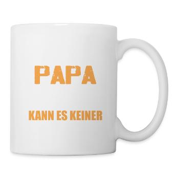 Si papa ne peut pas le réparer, personne ne le peut - Mug blanc - blanc - Droite