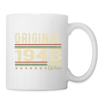 Original 1948 - Cadeau D’anniversaire Rétro 1948 - Mug blanc - blanc - Droite