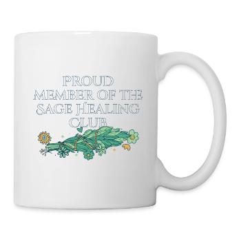 Proud Member Of The Sage Healing Club Smudge - Mug - white - Right