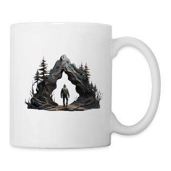 HIKING BUSHCRAFT HIKER OUTDOOR - Mug - white - Right