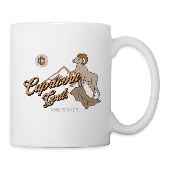Zodiac Horoscope Astrology Constellation Capricorn - Tasse - Weiß - Rechts