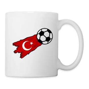 Les footballeurs de Turquie - Mug blanc - blanc - Droite