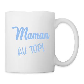 MAMAN. FÊTE DES MÈRES - Mug blanc - blanc - Droite
