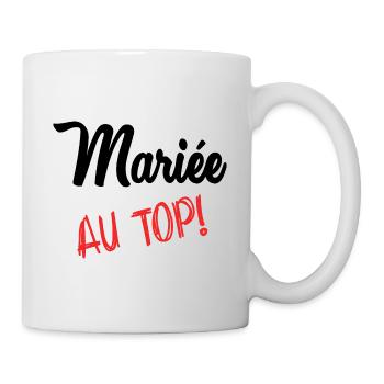 FUTURE MARIEE - Mug blanc - blanc - Droite