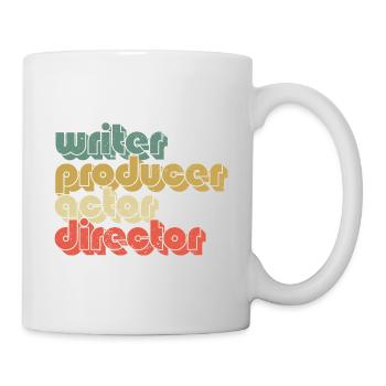 Writer Producer Actor Director Film Maker Movie - Mug - white - Right
