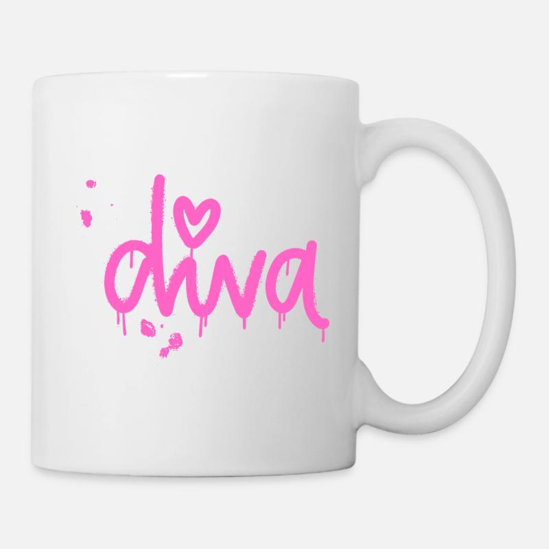 Diva - Mug - white