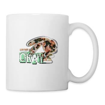Everything is okay – cute flower bunny - Mug - white - Right