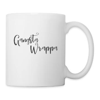 Lustiger HipHop für Weihnachten Gangsta Wrappa - Tasse - Weiß - Rechts