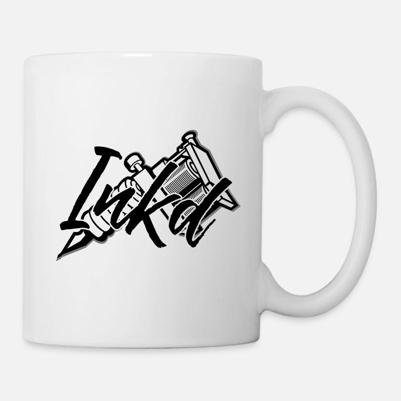 Machine à tatouer - Mug blanc - blanc