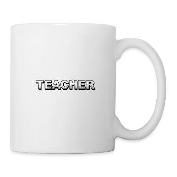 Chemise drôle de professeur - Mug blanc - blanc - Droite