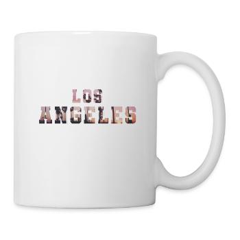 Los Angeles California - Mug blanc - blanc - Droite