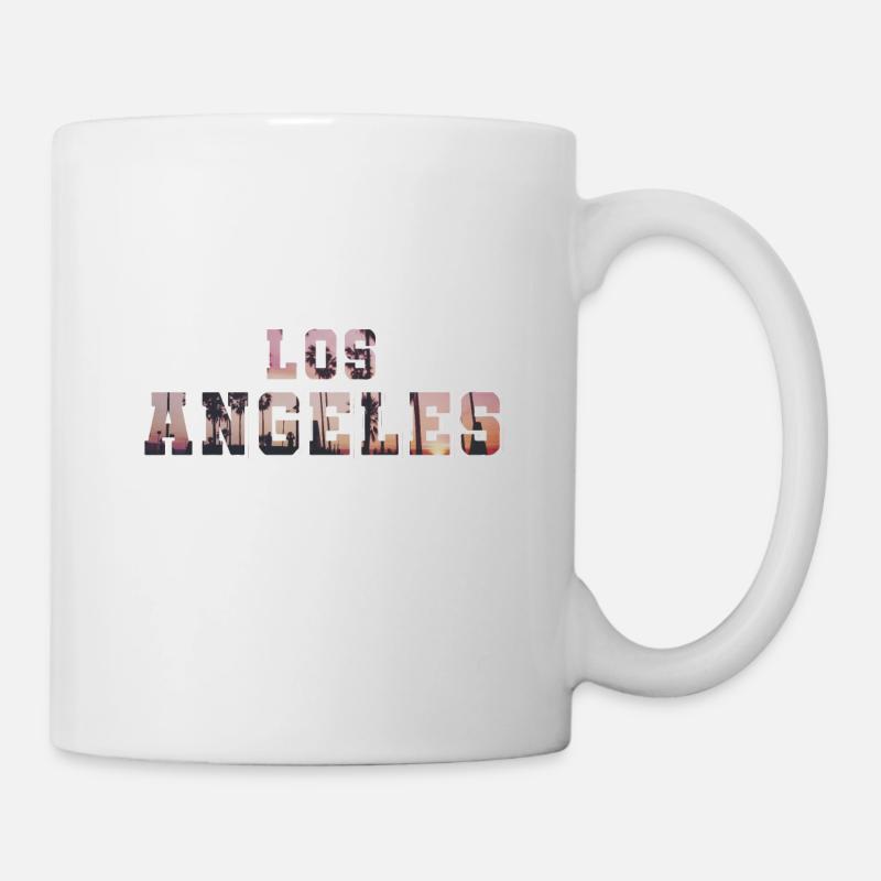 Los Angeles California - Mug blanc - blanc