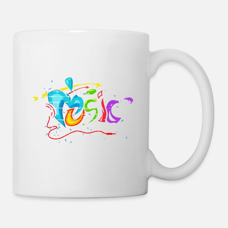 Musik - Tasse - Weiß