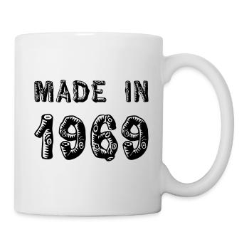 Fabriqué en 1969 - Mug blanc - blanc - Droite