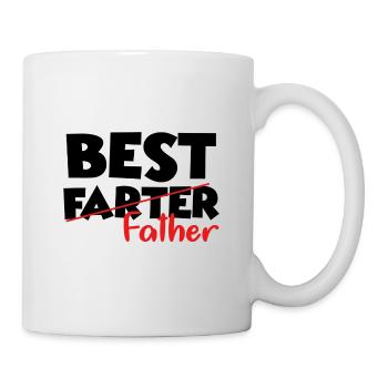 Cadeau drôle pour le papa papa papa humour - Mug blanc - blanc - Droite