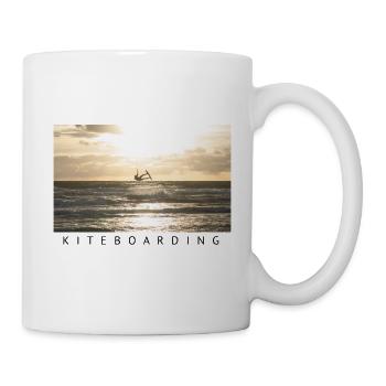 Kiteboarding - Tasse - Weiß - Rechts
