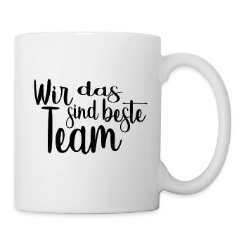 Best team, group, gift idea - Mug - white - Right