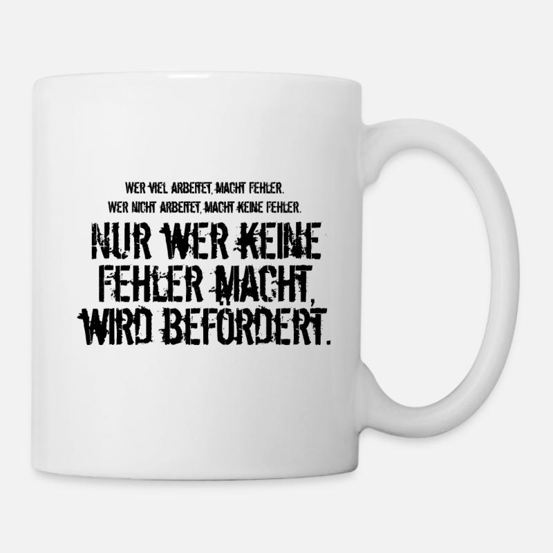 Beförderung - Tasse - Weiß
