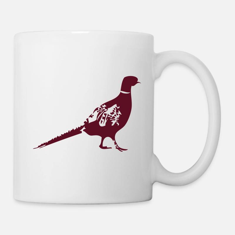 pheasant 1 - Mug - white