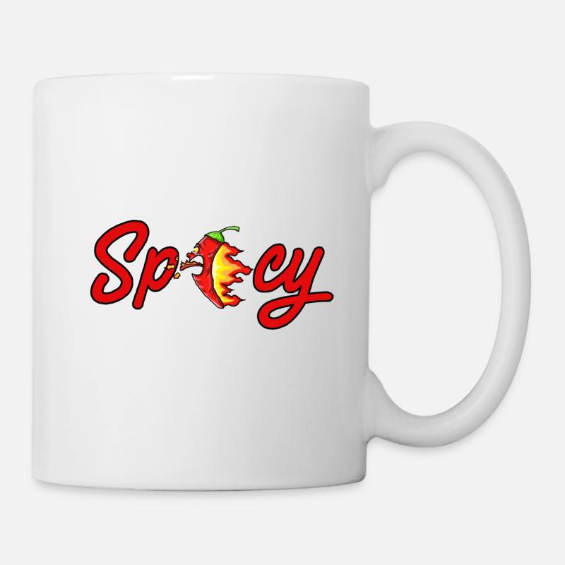Spicy - Tasse - Weiß