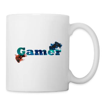 Konsolen Gamer - Tasse - Weiß - Rechts
