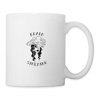BRAIN STORMING - Mug blanc - blanc - Droite