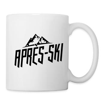 apres ski team - Tasse - Weiß - Rechts