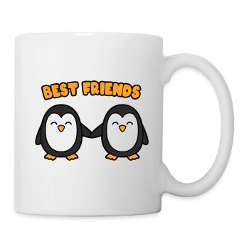 Pingouins Best Friends - Mug blanc - blanc - Droite