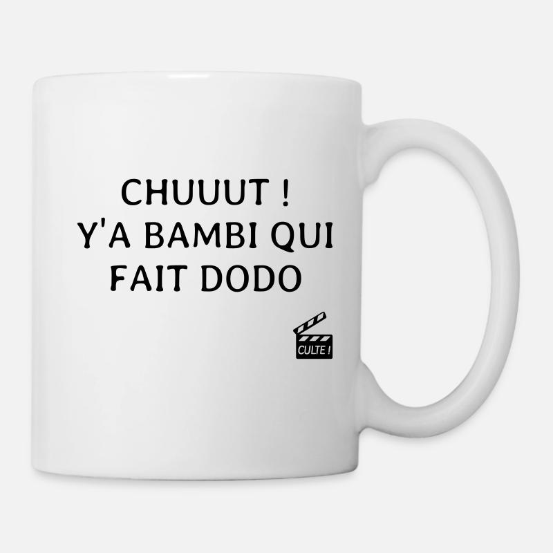 Y'a bambi qui fait dodo... Les 3 frères - Culte ! - Mug blanc - blanc