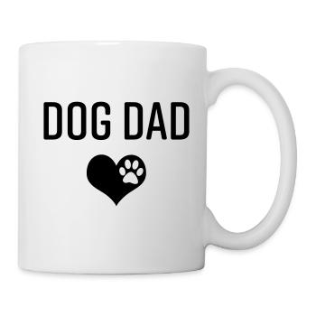 Dog Dad Dog Dog Owner Dog Lover Gift - Mug - white - Right